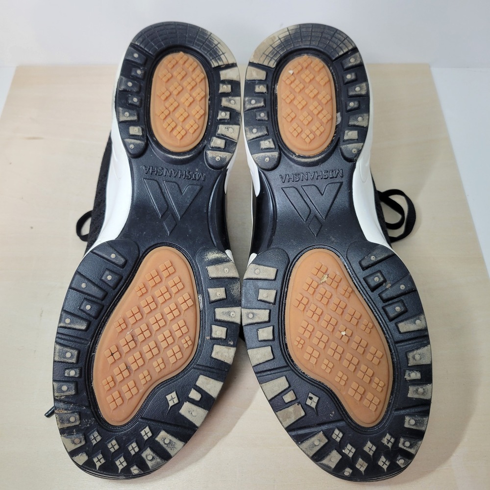 Mishansha Black Running Shoes Sneakers‎ Athletic Comfort Walking - Size 10 - Picture 4 of 8